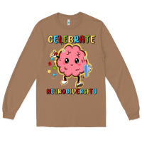 Toasted Coconut celebrate neurodiversity Long Sleeve Tee - MaliasSmallBusiness