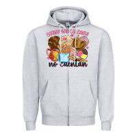 Christmas Calories No Cuentan Zipper Hoodie | Teevron