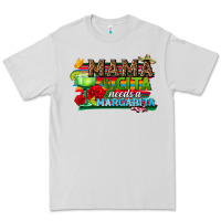 Dove Grey Mama Cita Needs a Margarita Premium Tee - texasbilliewilder