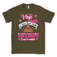 Army Green as a virgo girl zodiac girls Classic Tee - Jasminsmagicworld