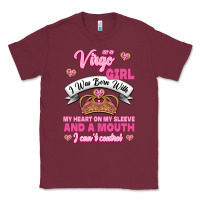 Burgundy as a virgo girl zodiac girls Classic Tee - Jasminsmagicworld
