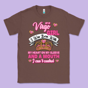 As A Virgo Girl Zodiac Girls Classic Tee Designed By Jasminsmagicworld