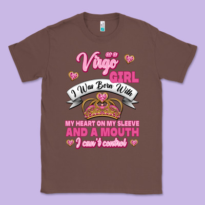 As A Virgo Girl Zodiac Girls Classic Tee Designed By Jasminsmagicworld