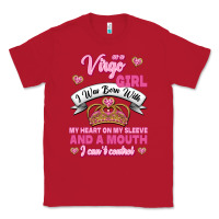 Red as a virgo girl zodiac girls Classic Tee - Jasminsmagicworld