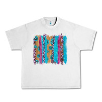 Lunar Rock gemstone and pink leopard brushstrok Urban Heavy Tee - AdoDesignShop