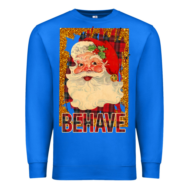Behave Santa Premium Sweatshirt by Bettercallsaul | Teevron