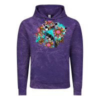 Cloud Purple race sunflower patches Vintage Hoodie - AdoDesignShop