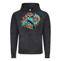 Vintage Black race sunflower patches Vintage Hoodie - AdoDesignShop