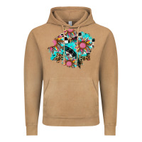 Vintage Camel race sunflower patches Vintage Hoodie - AdoDesignShop