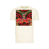 Spanish Hand Fan Seamless Pattern Vintage Tee | Teevron