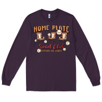 Plum glitter baseball Long Sleeve Tee - MaliasSmallBusiness
