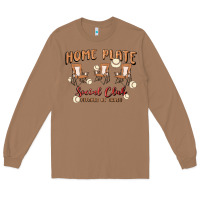 Toasted Coconut glitter baseball Long Sleeve Tee - MaliasSmallBusiness