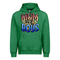 Emerald Mom of Boys Mother's Day Urban Hoodie - CowGirlArtShop