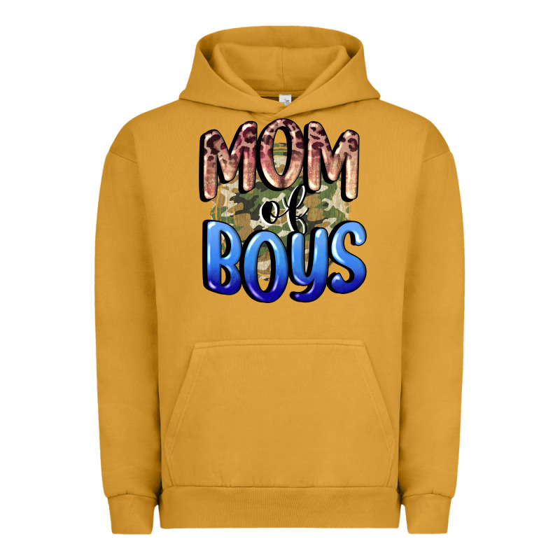 Mom Of Boys Mother's Day Urban Hoodie by CowGirlArtShop | Teevron