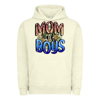 Pigment Pistachio Mom of Boys Mother's Day Urban Hoodie - CowGirlArtShop