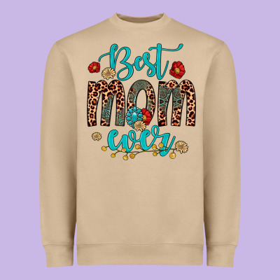 Best Mom Ever Heavyweight Sweatshirt Designed By Artiststas