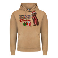 Vintage Camel merry christmas labrador retriever Vintage Hoodie - RanaPortraitStore