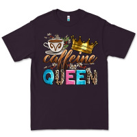 Plum caffeine queen Premium Tee - Zillion Design Studio