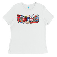 White American teacher Ladies Tee - Zillion Design Studio