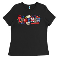 Black American teacher Ladies Tee - Zillion Design Studio