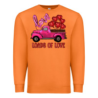 Carrot valentine's day loads of love turck with balloons Premium Sweatshirt - RanaPortraitStore