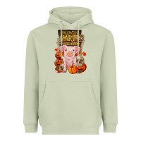 Matcha halloween party pig Heavyweight Hoodie - RanaPortraitStore