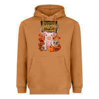Meerkat halloween party pig Heavyweight Hoodie - RanaPortraitStore