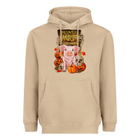 Mushroom halloween party pig Heavyweight Hoodie - RanaPortraitStore