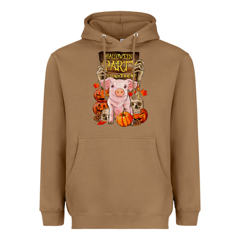 Halloween Party Pig Heavyweight Hoodie by RanaPortraitStore | Teevron