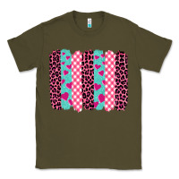 Army Green valentine's day brushstrokes Classic Tee - BarkalooDesign