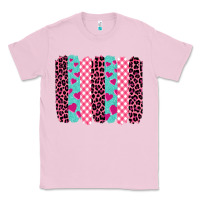 Bubblegum Pink valentine's day brushstrokes Classic Tee - BarkalooDesign
