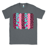 Charcoal Heather valentine's day brushstrokes Classic Tee - BarkalooDesign