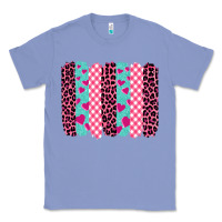 Colony Blue valentine's day brushstrokes Classic Tee - BarkalooDesign