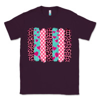 Plum valentine's day brushstrokes Classic Tee - BarkalooDesign