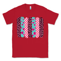 Red valentine's day brushstrokes Classic Tee - BarkalooDesign