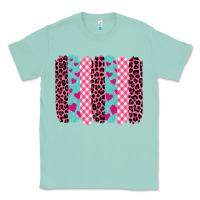 Seafoam valentine's day brushstrokes Classic Tee - BarkalooDesign