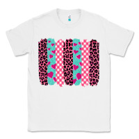 White valentine's day brushstrokes Classic Tee - BarkalooDesign