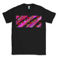 Black leopar and cowhide with heart candies Classic Tee - AdoDesignShop