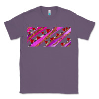 Lavender leopar and cowhide with heart candies Classic Tee - AdoDesignShop