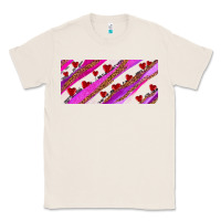Natural leopar and cowhide with heart candies Classic Tee - AdoDesignShop