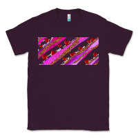 Plum leopar and cowhide with heart candies Classic Tee - AdoDesignShop