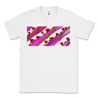 White leopar and cowhide with heart candies Classic Tee - AdoDesignShop