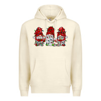 Sandshell gnome with christmas lights Premium Hoodie - JahusDesignShop