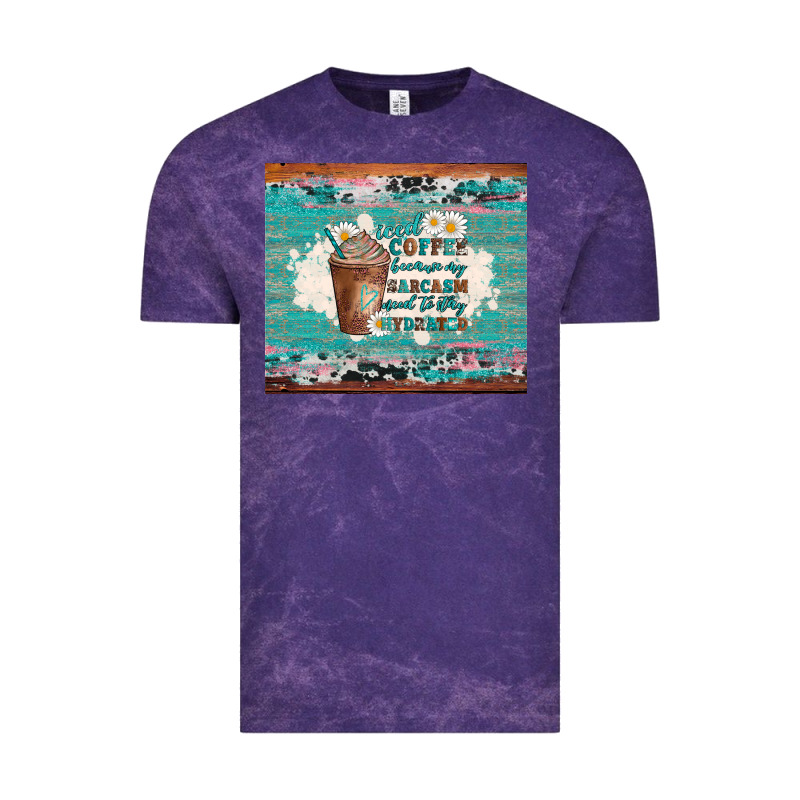 Iced Coffee Because My Sarcasm Need To Stay Hydrated Vintage Tee by Artiststas | Teevron