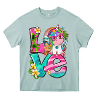 Arona love summer unicorn Heavy Core Tee - texasbilliewilder