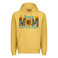 Antique Gold Being a Mom Makes My Life Complete Premium Hoodie - texasbilliewilder
