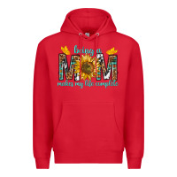 Red Being a Mom Makes My Life Complete Premium Hoodie - texasbilliewilder
