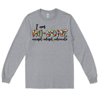 Heather Grey i am au some Long Sleeve Tee - MaliasSmallBusiness