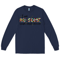 Navy i am au some Long Sleeve Tee - MaliasSmallBusiness