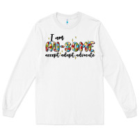 White i am au some Long Sleeve Tee - MaliasSmallBusiness